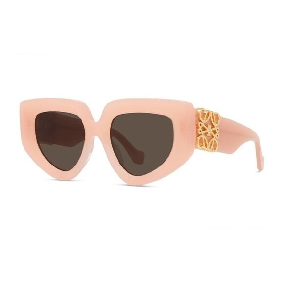 NWT LOEWE WOMEN SUNGLASSES PINK LOEWE EYEWEAR - Picture 1 of 3